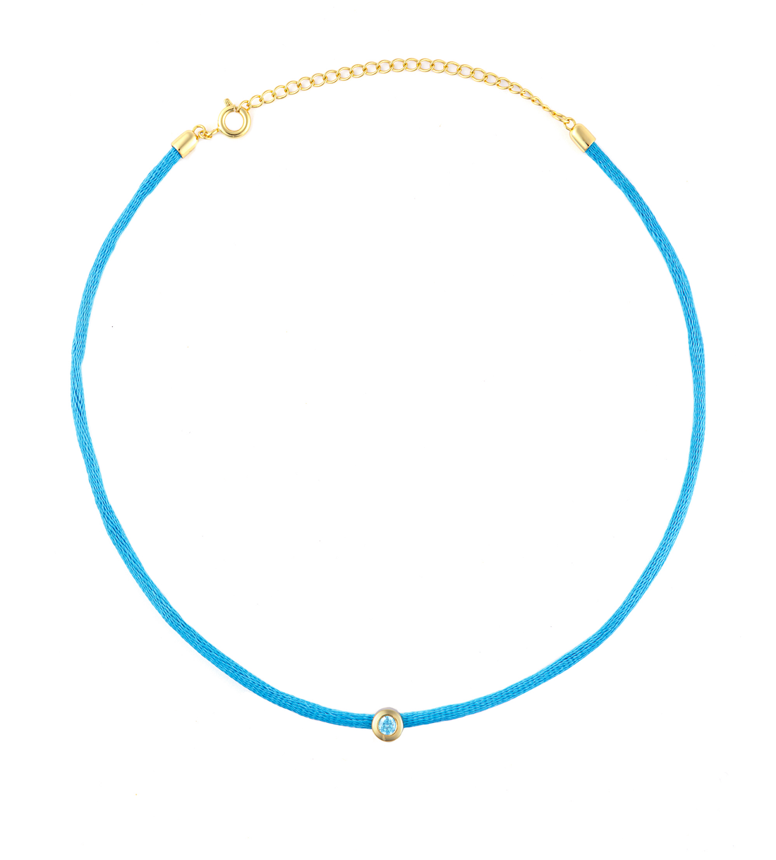 Aquamarine Chakra Choker