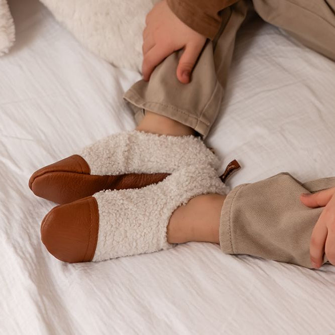 Teddy Indoor Shoes | Ivory