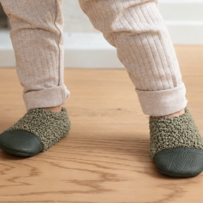 Teddy Indoor Shoes | Green
