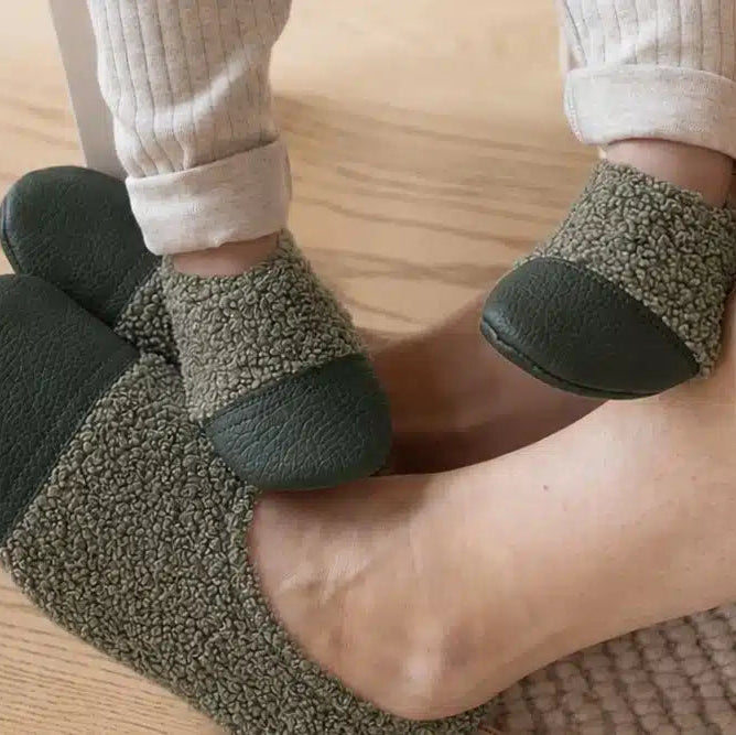 Teddy Indoor Shoes | Green