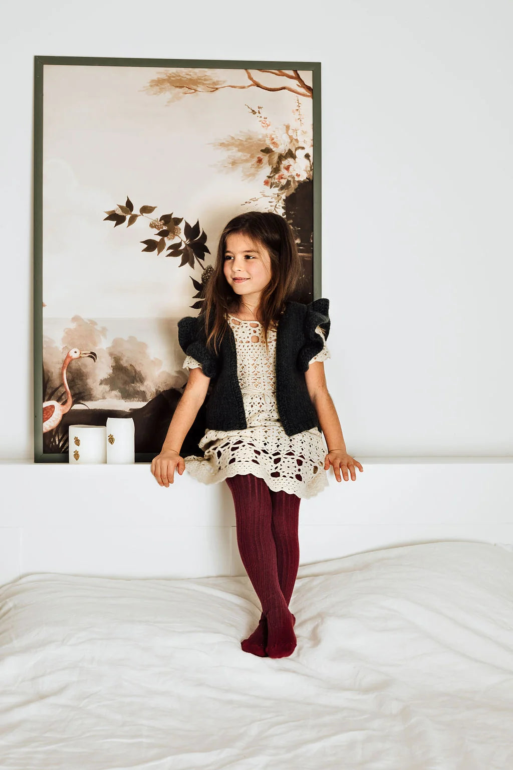 Louise Ribbed Tights | Core
