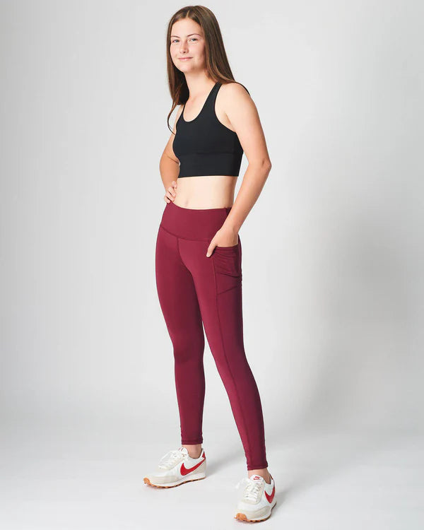 Leggings - Maroon