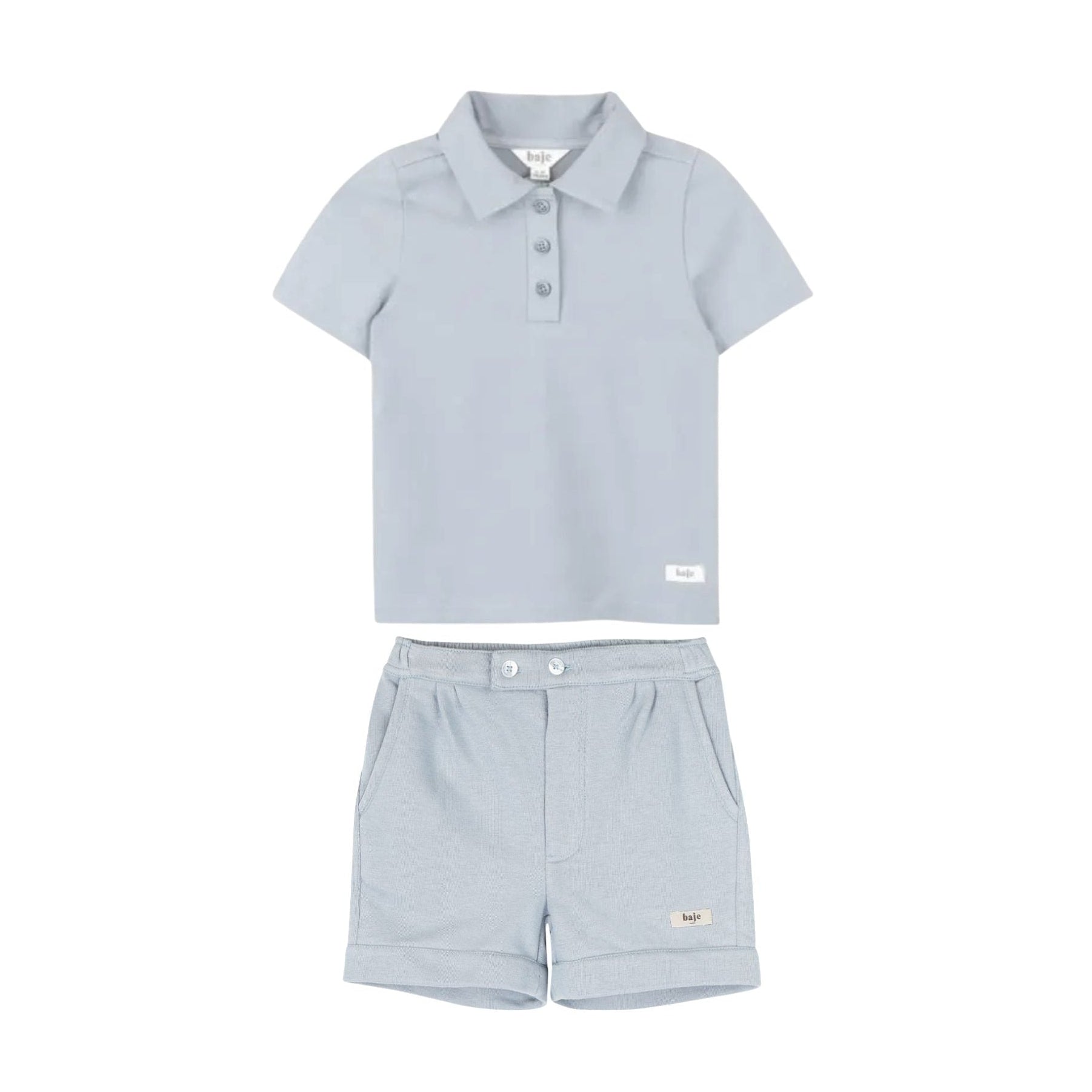 Mason Polo Set | Blue Sky