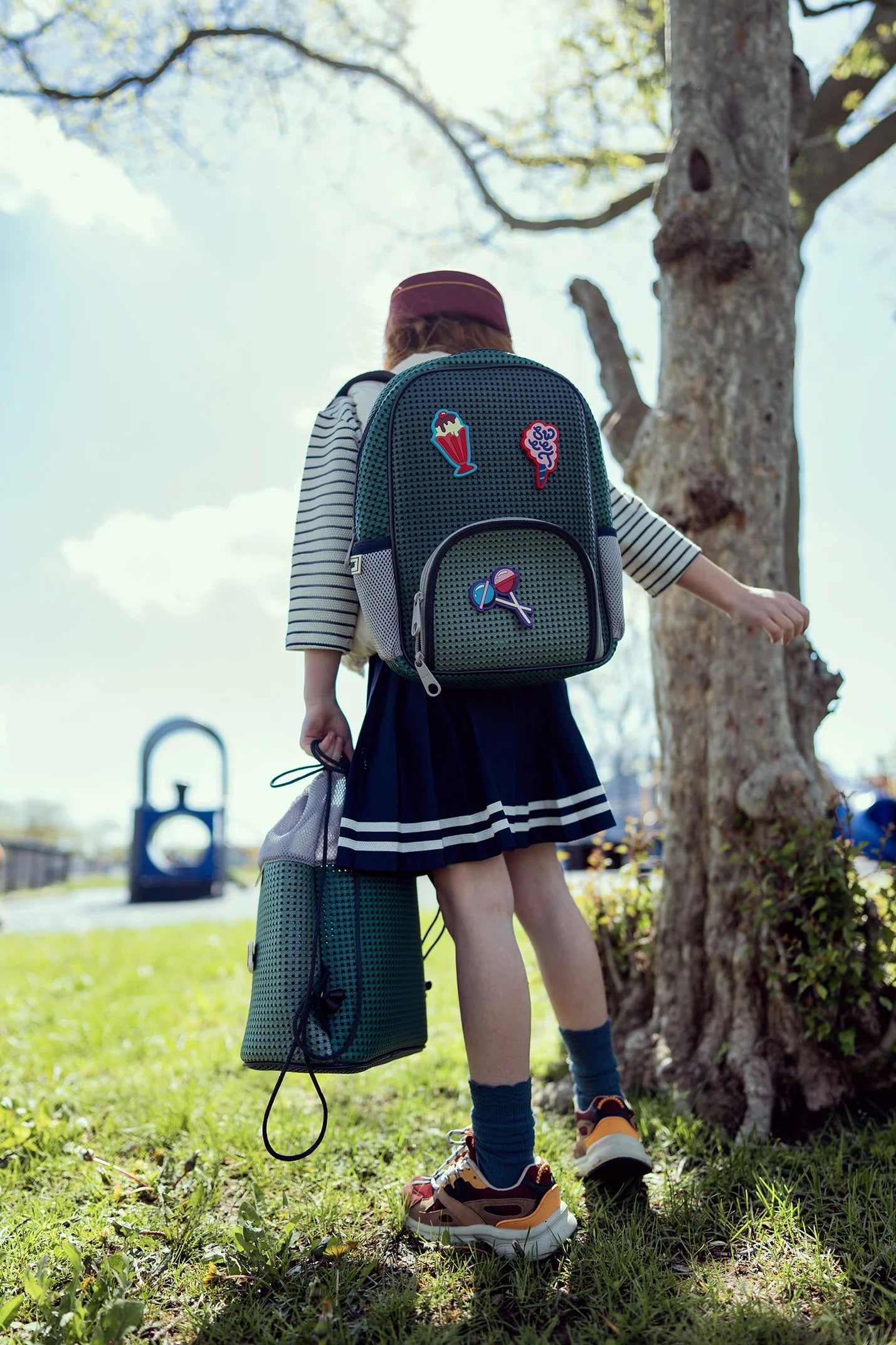 Starter Backpack | Multi Green
