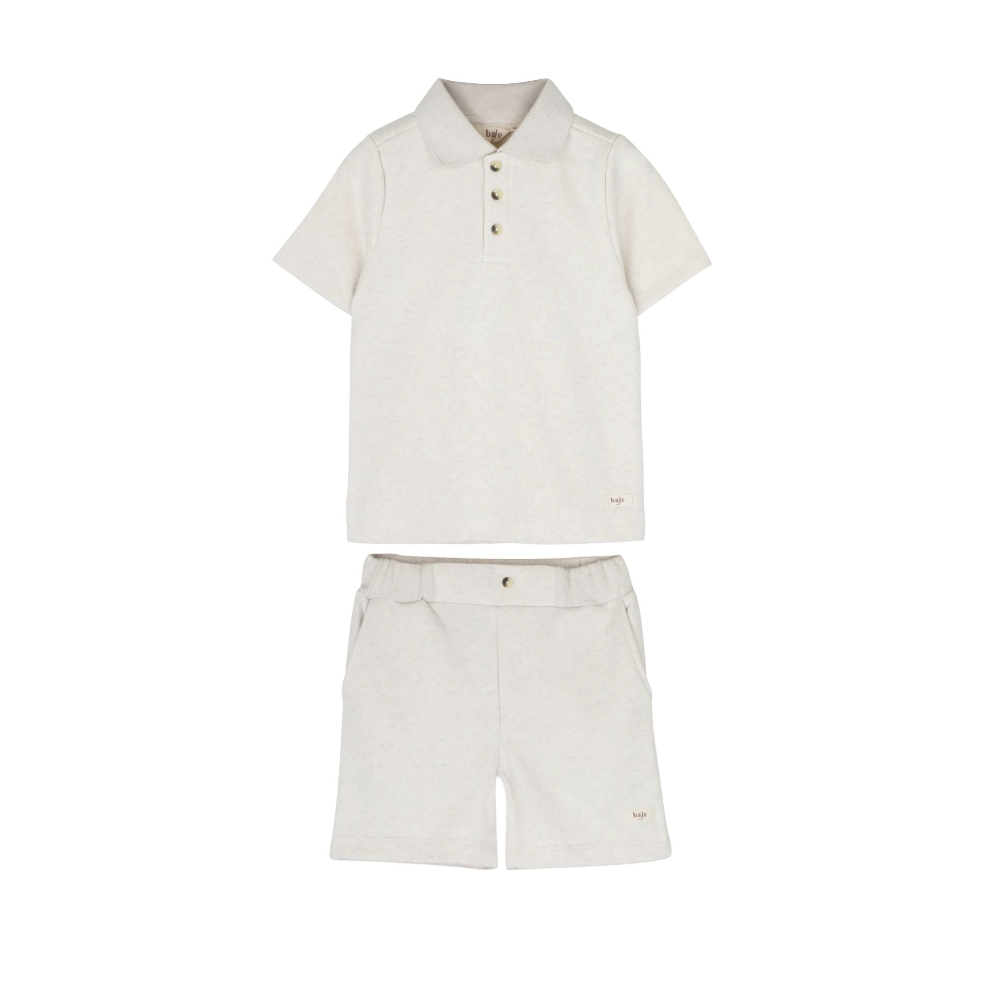 Najera Polo Set | Cream Melange