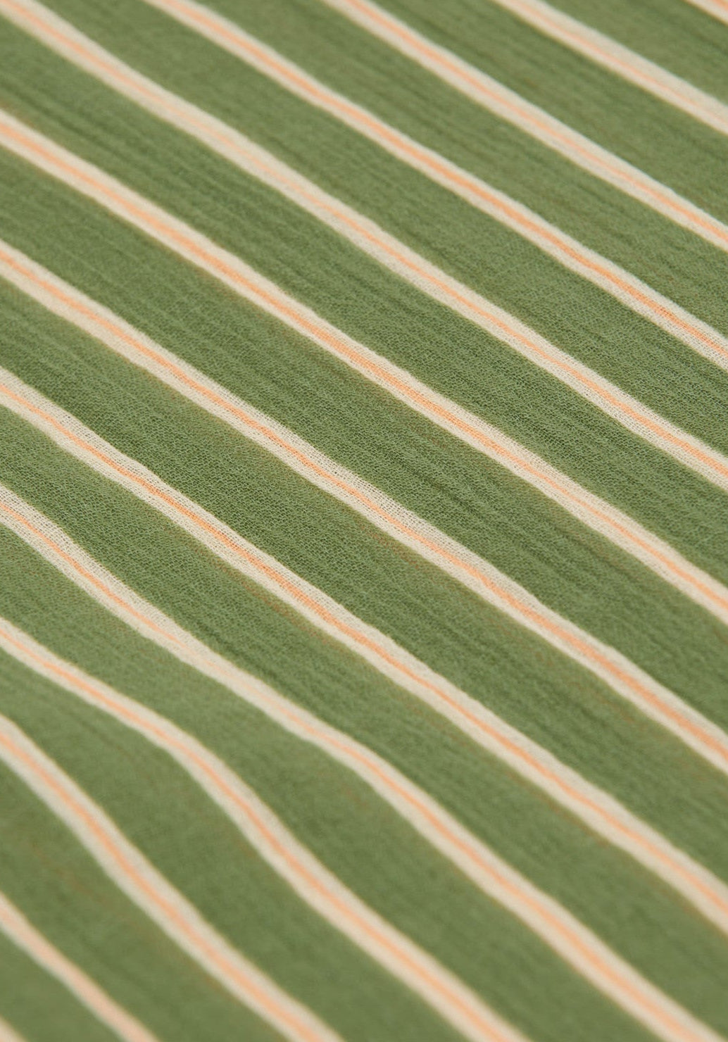 Neon Striped Skirt | Khaki
