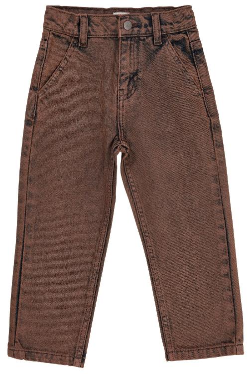 Regular Fit Denim - Brown Dyed