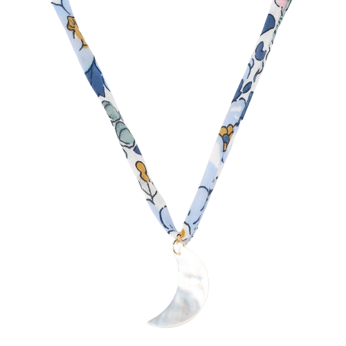 Liberty Mother of Pearl Charm Necklace