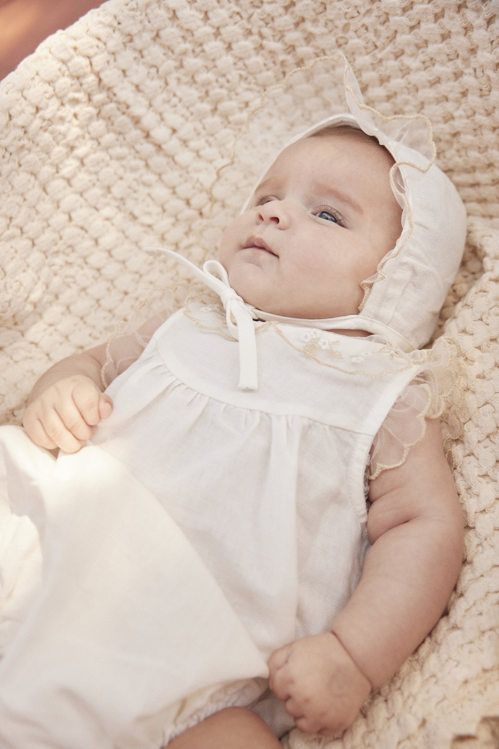 Lou-Anne Romper | Embroidered tulle