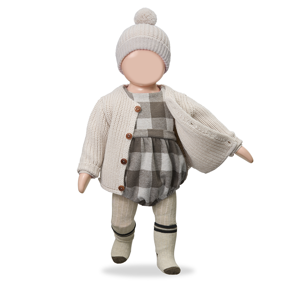 Bergamo Romper | Dark Taupe