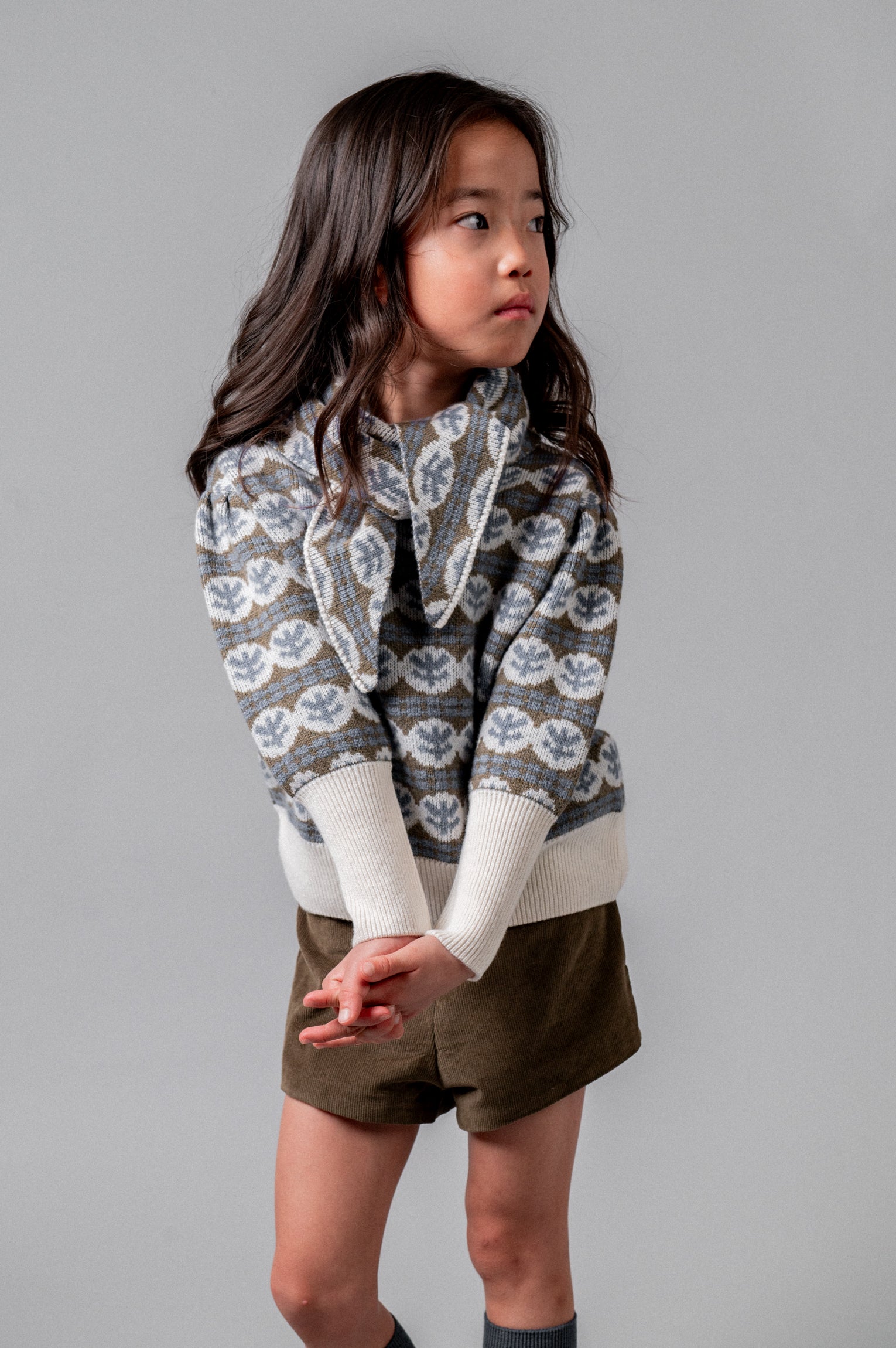 Corduroy Shorts Set | Khaki