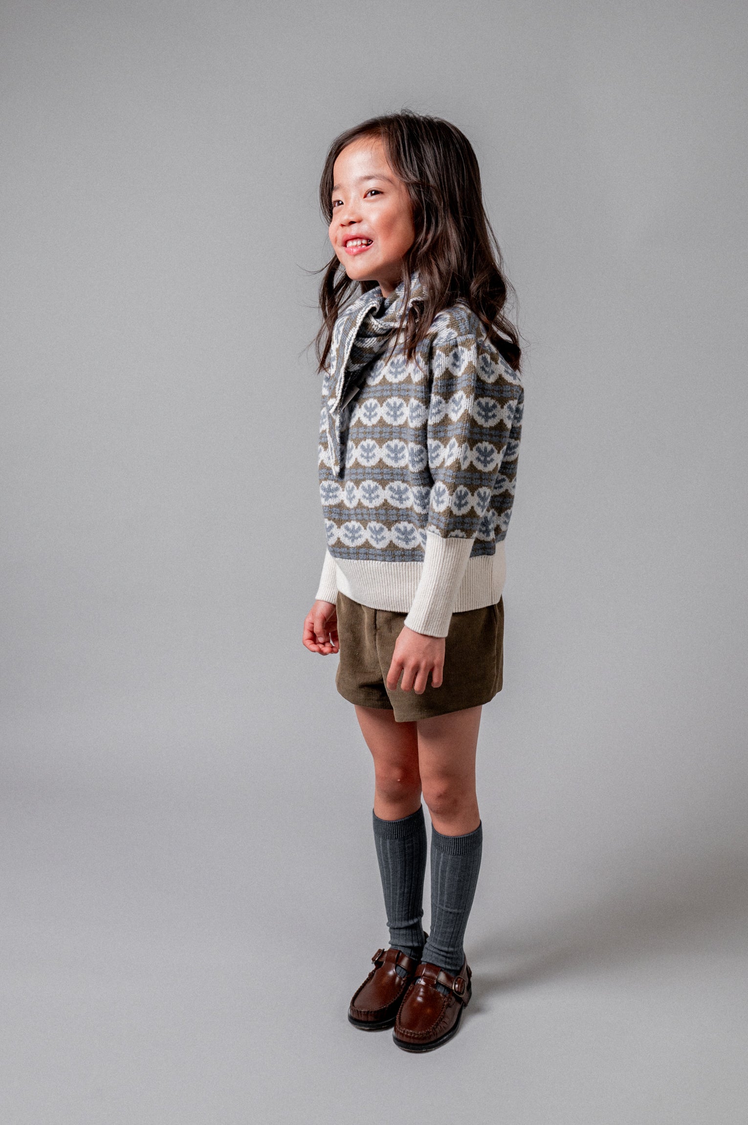 Corduroy Shorts Set | Khaki