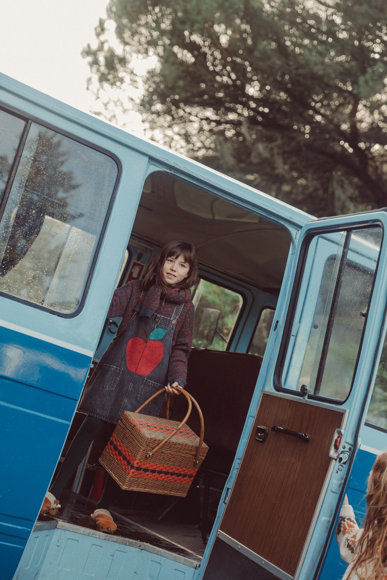 Short Dress | Washed Black Denim
