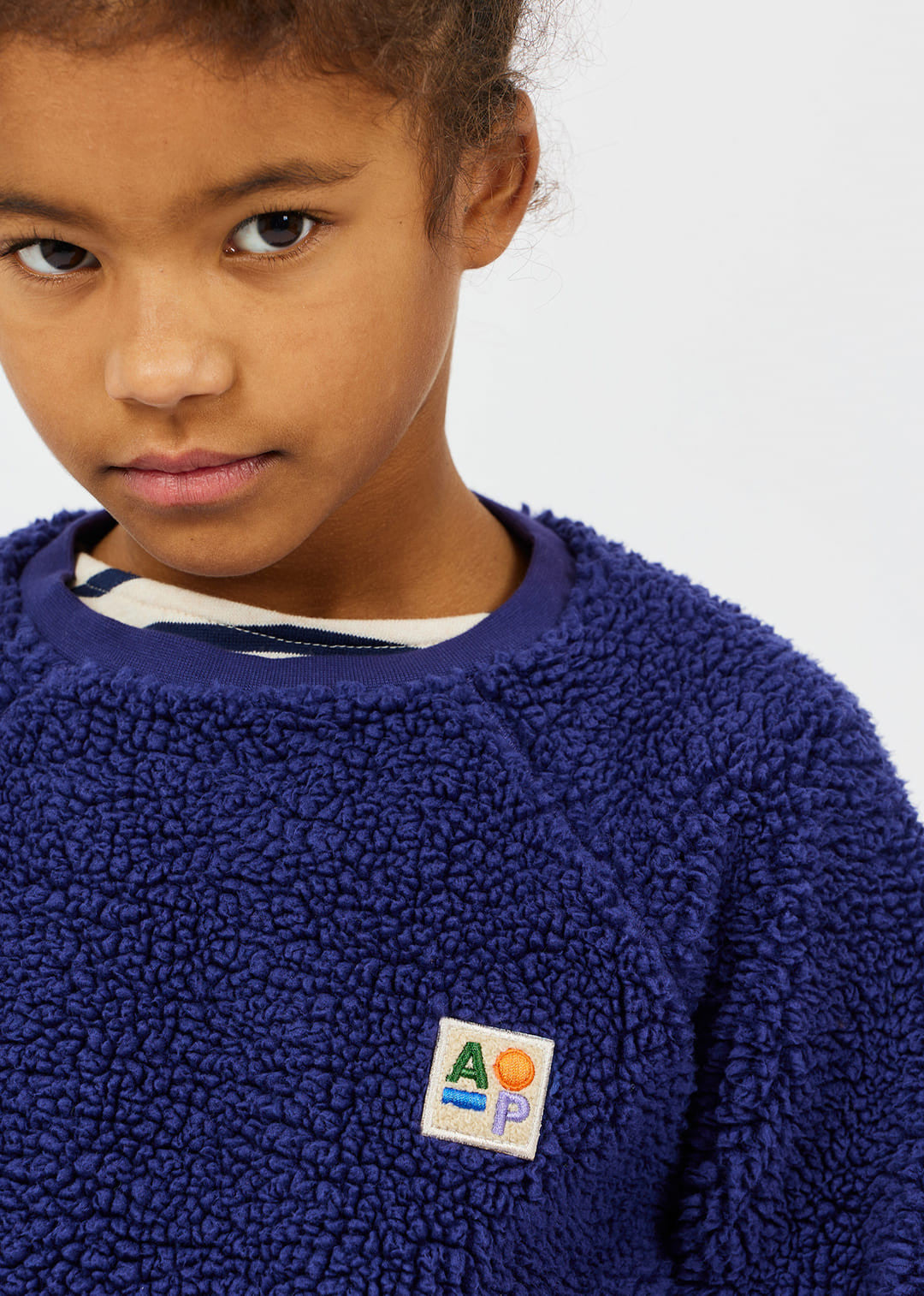Sherpa Sweatshirt | Marine
