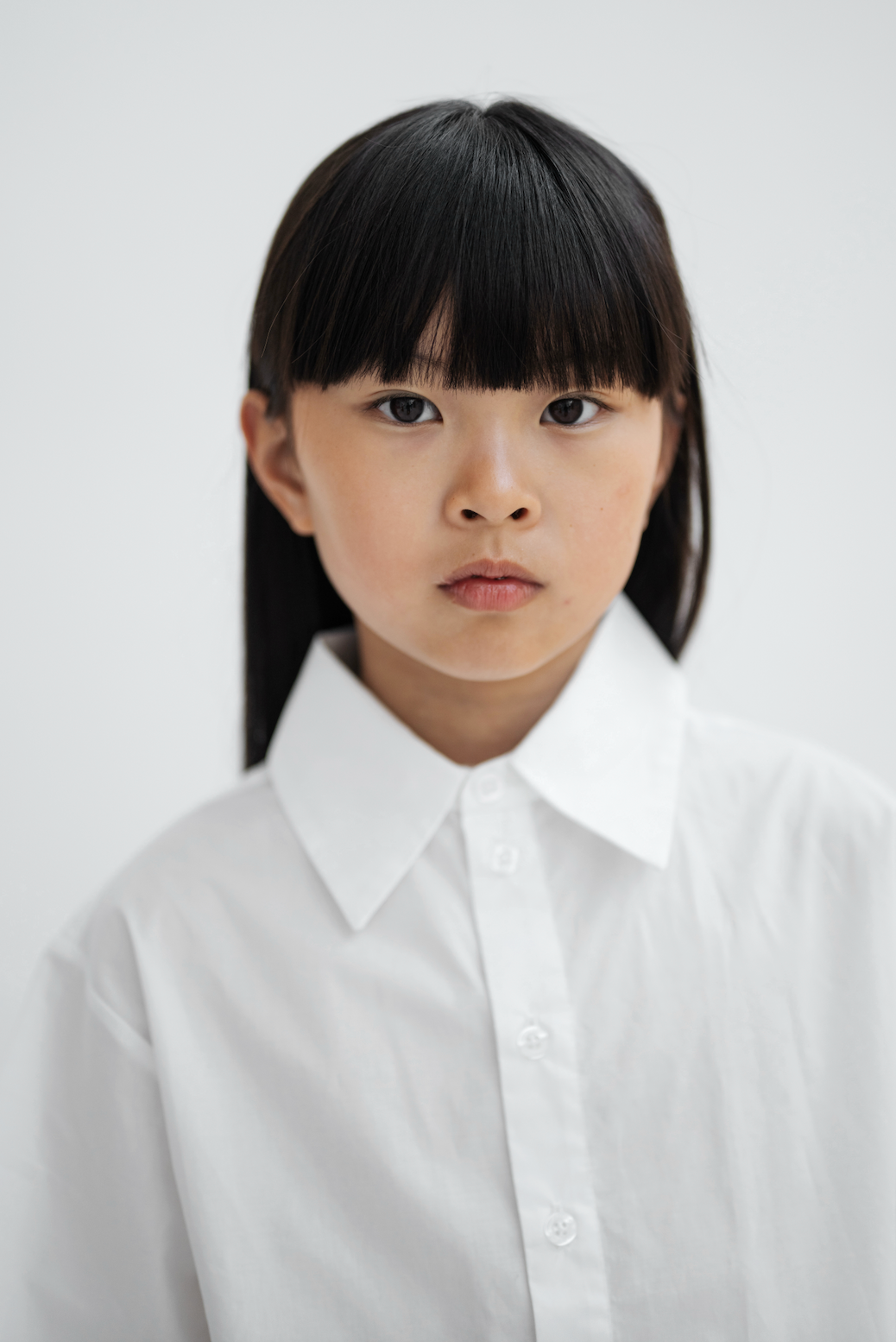 Boxy Blouse Skirt Set | Crisp White