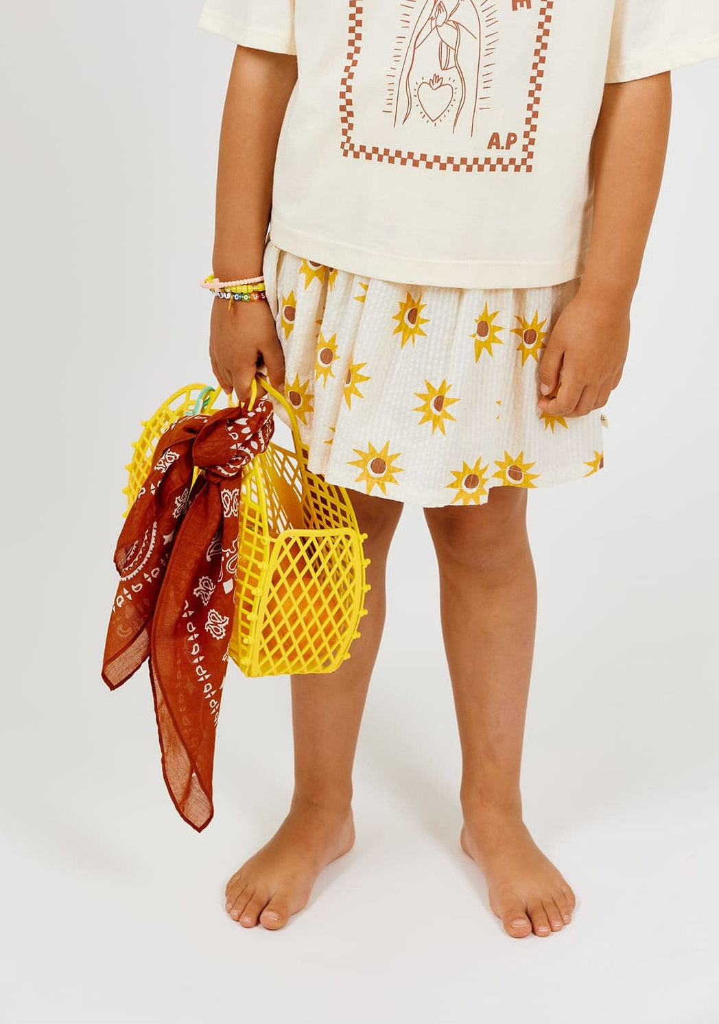 Sun Blouse & Skirt Set