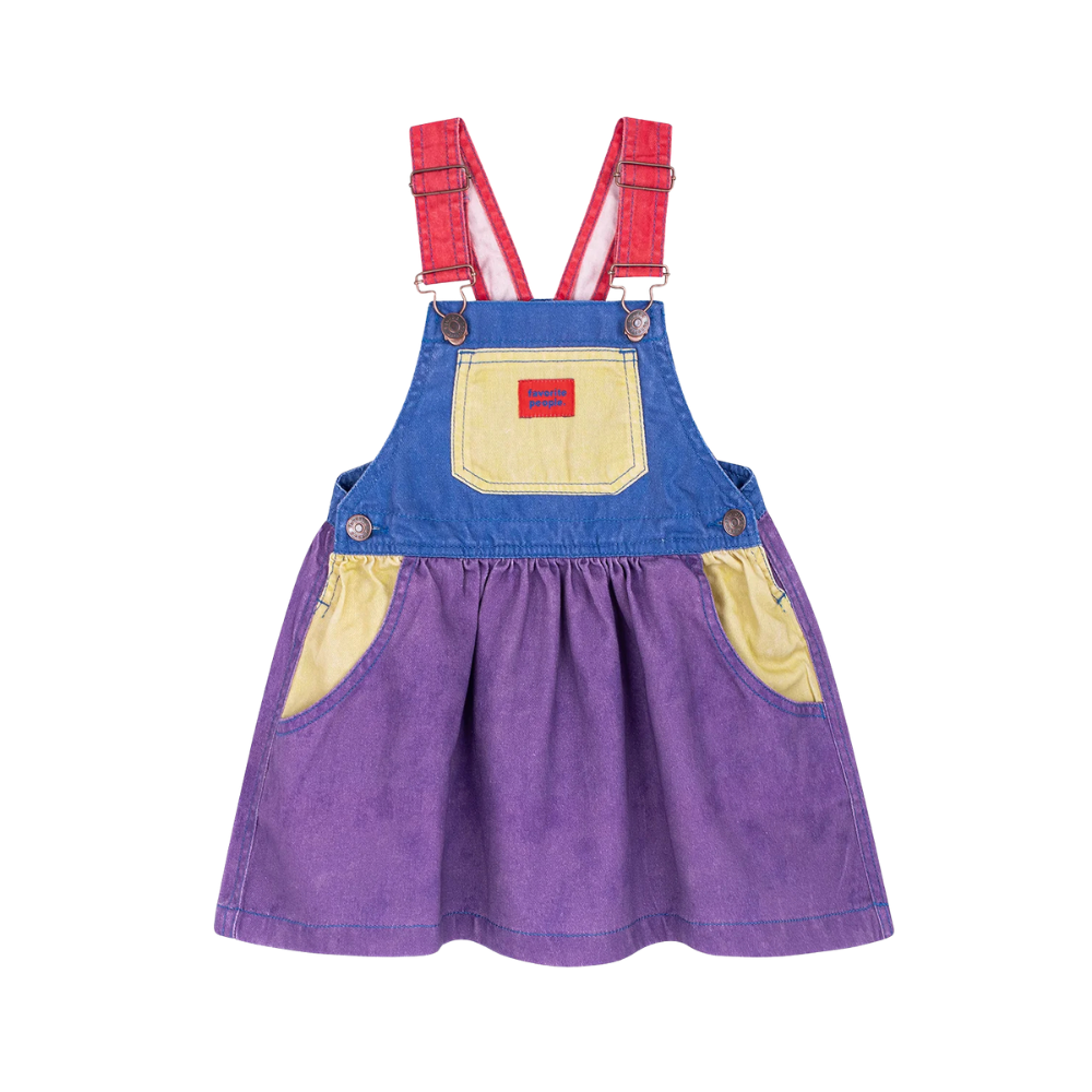 Mozzarella Skirt Overalls