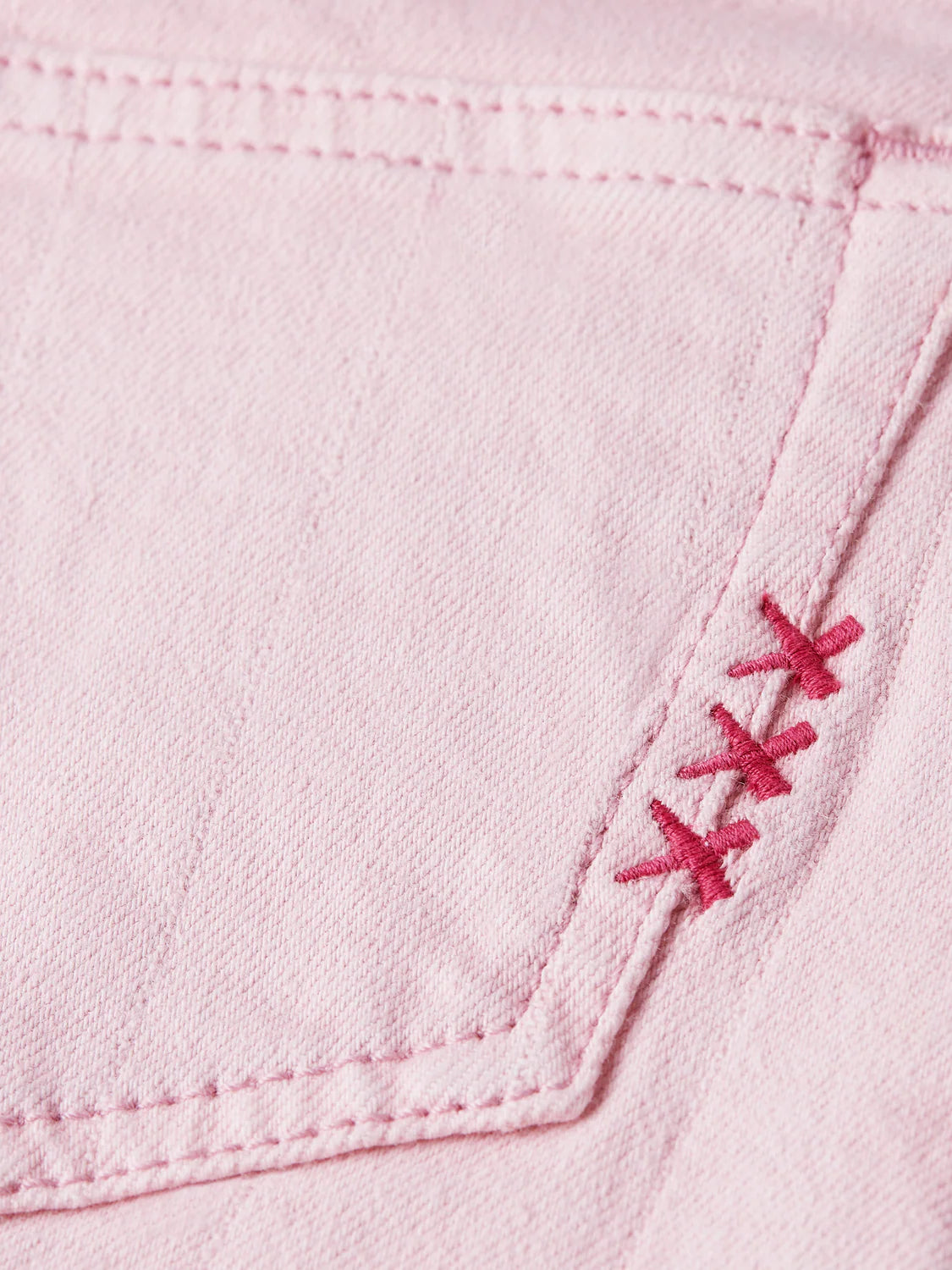 Denim Mini Skirt | Lilac Snow
