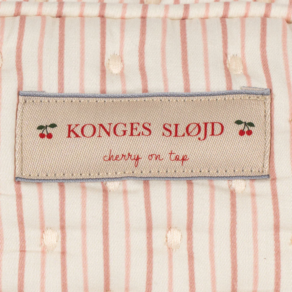 Big Quilted Toiletry Bag | Stripie Petite Rose