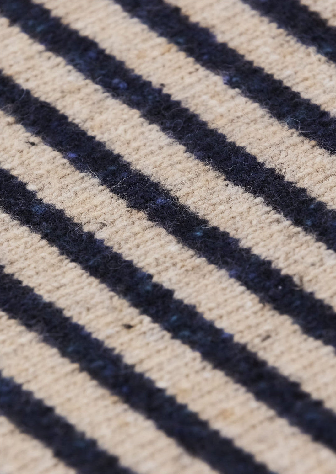 Striped Baby Hat | Marine