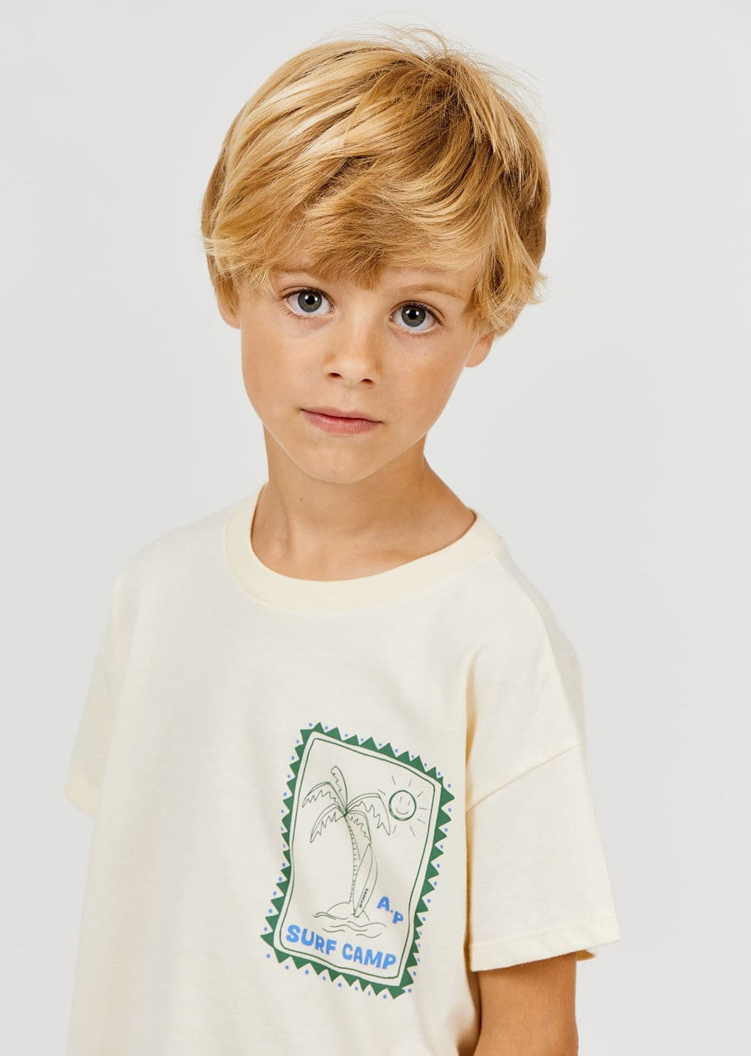 Surf Camp T-shirt | Ecru