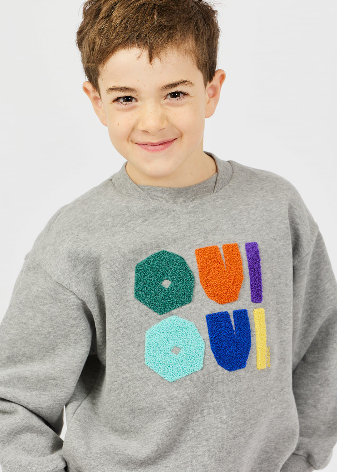 Oui Oui Sweatshirt | Grey China