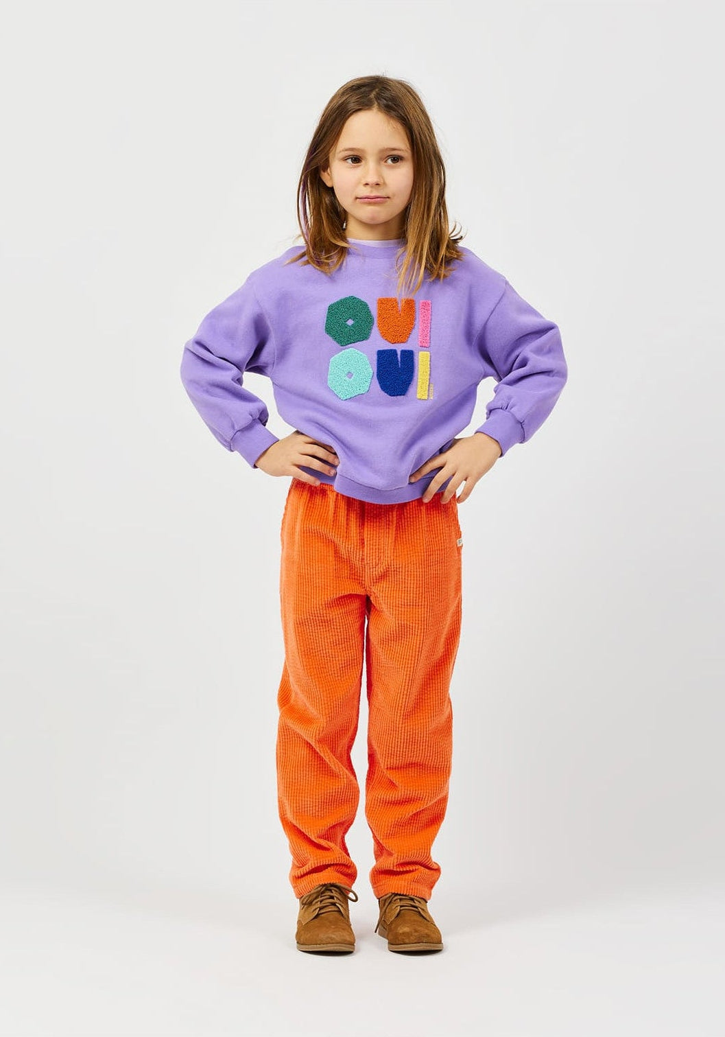 Oui Oui Sweatshirt | Violet
