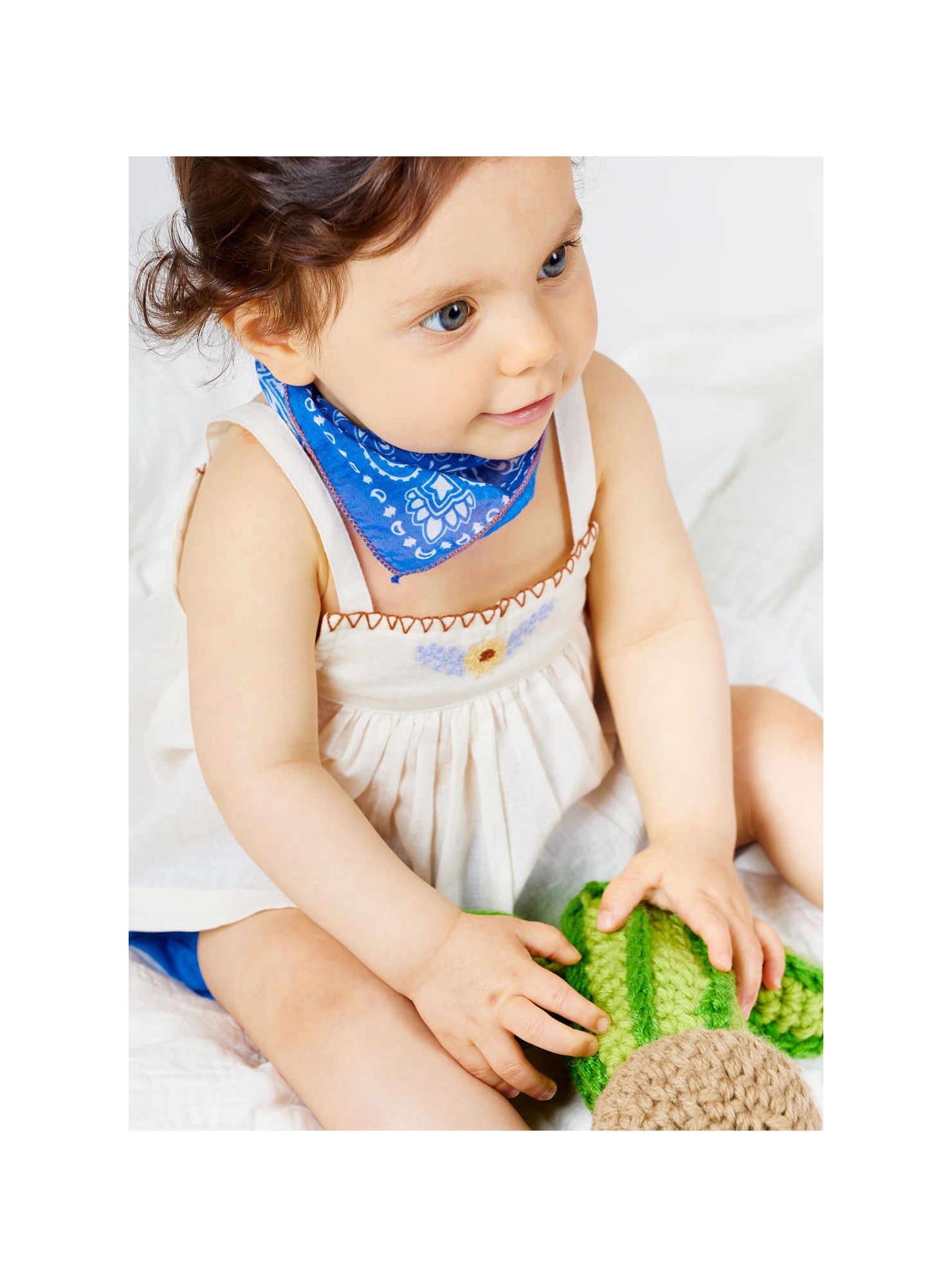 Baby Top & Leggings Set | Ecru