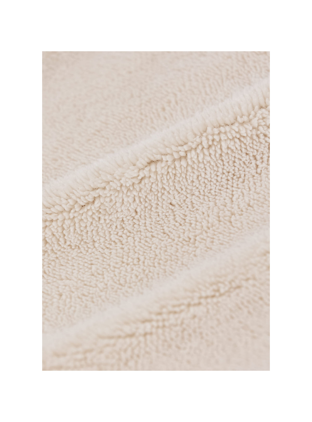 Tricolor Sherpa Sweatshirt | Beige