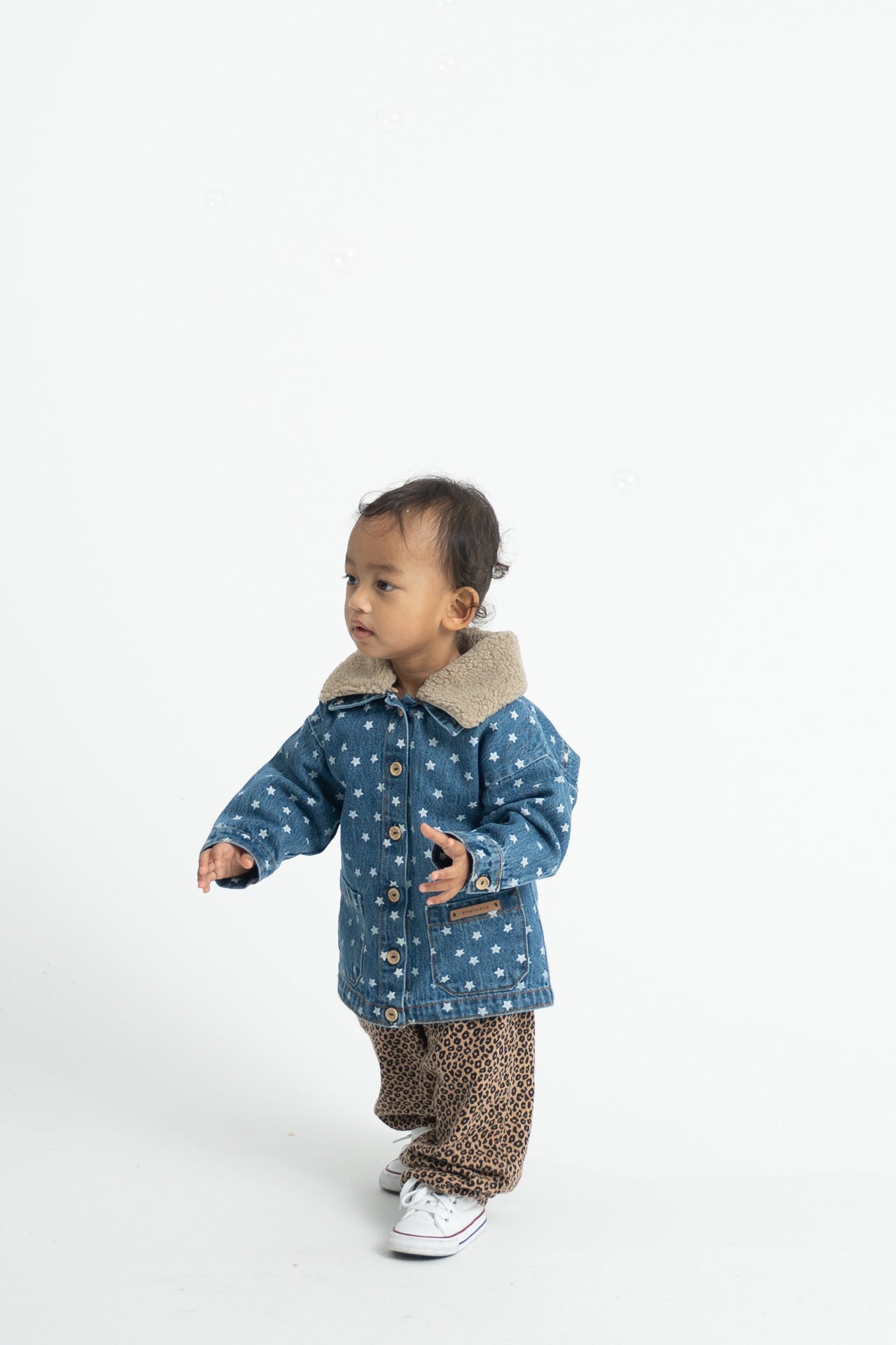 Unisex Trousers | Brown with Animal Print