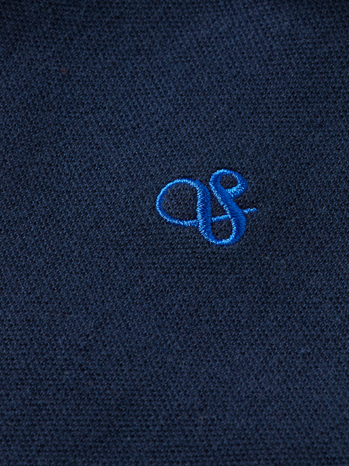 Garment Dyed Pique Polo | Sky Captain
