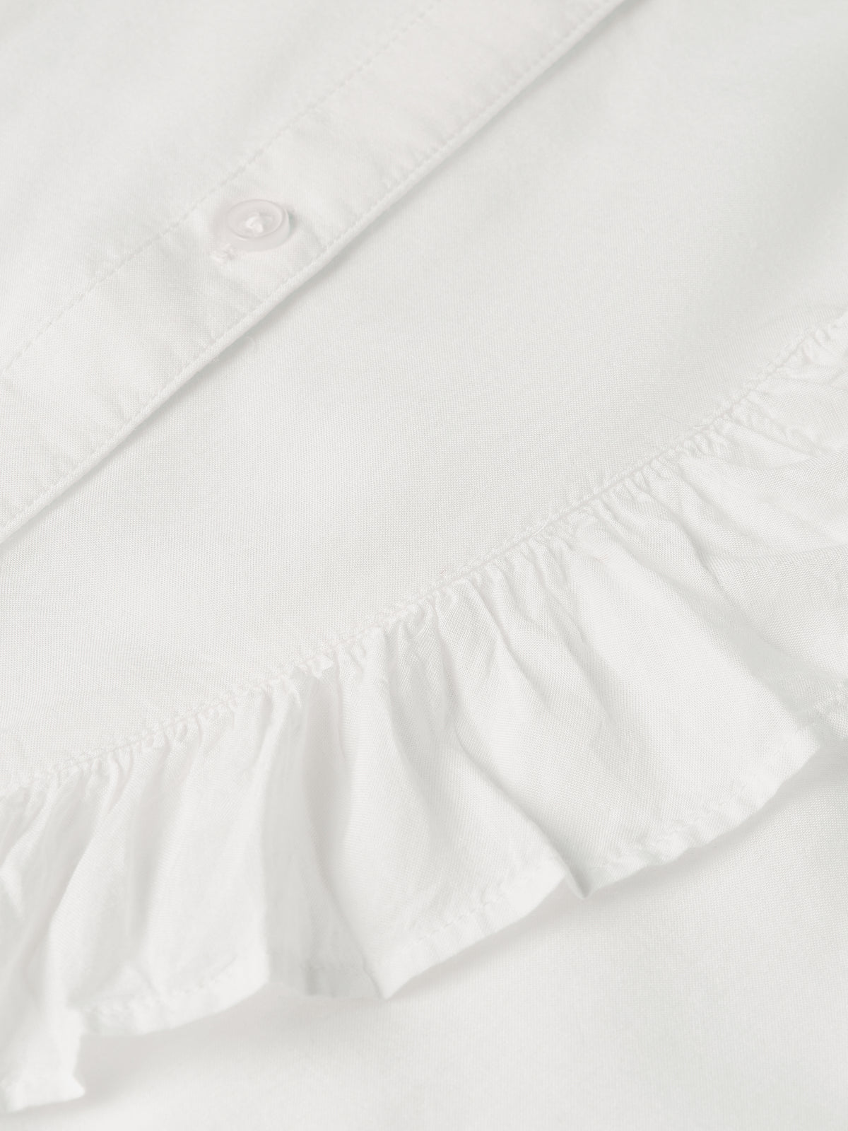 Ruched Longsleeve Shirt | Eggnog
