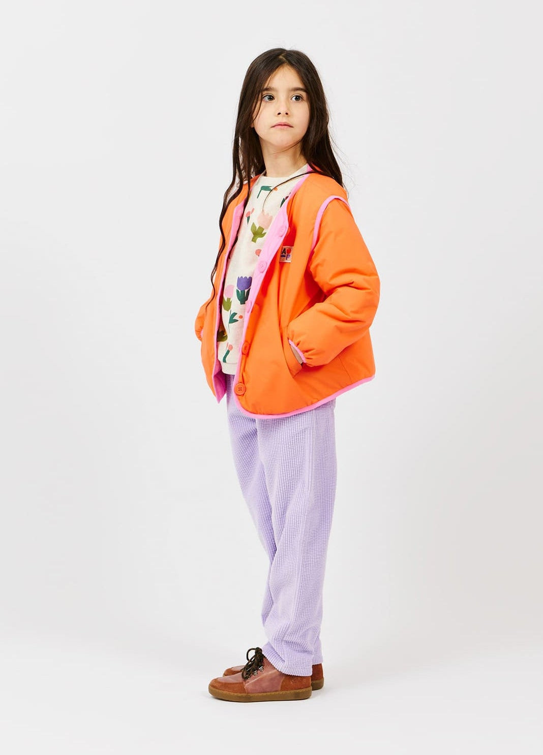 Velvet Corduroy Trousers | Lilas