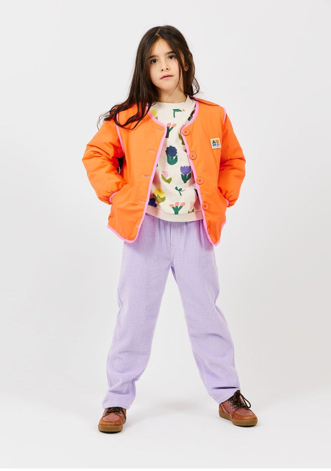 Velvet Corduroy Trousers | Lilas