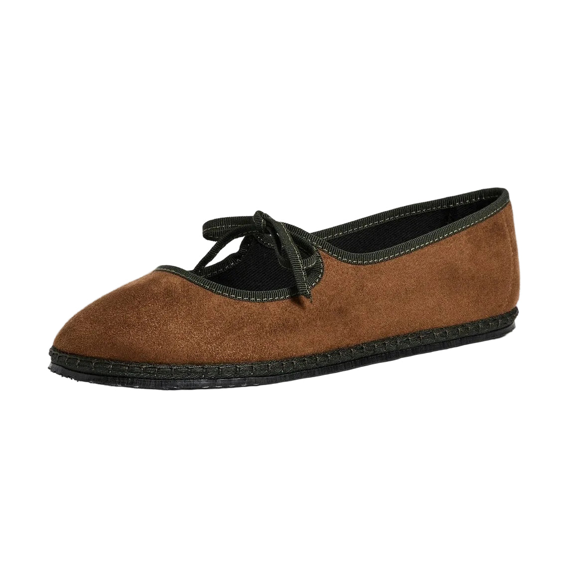 Brigitte Faux Suede Flats | Gisela
