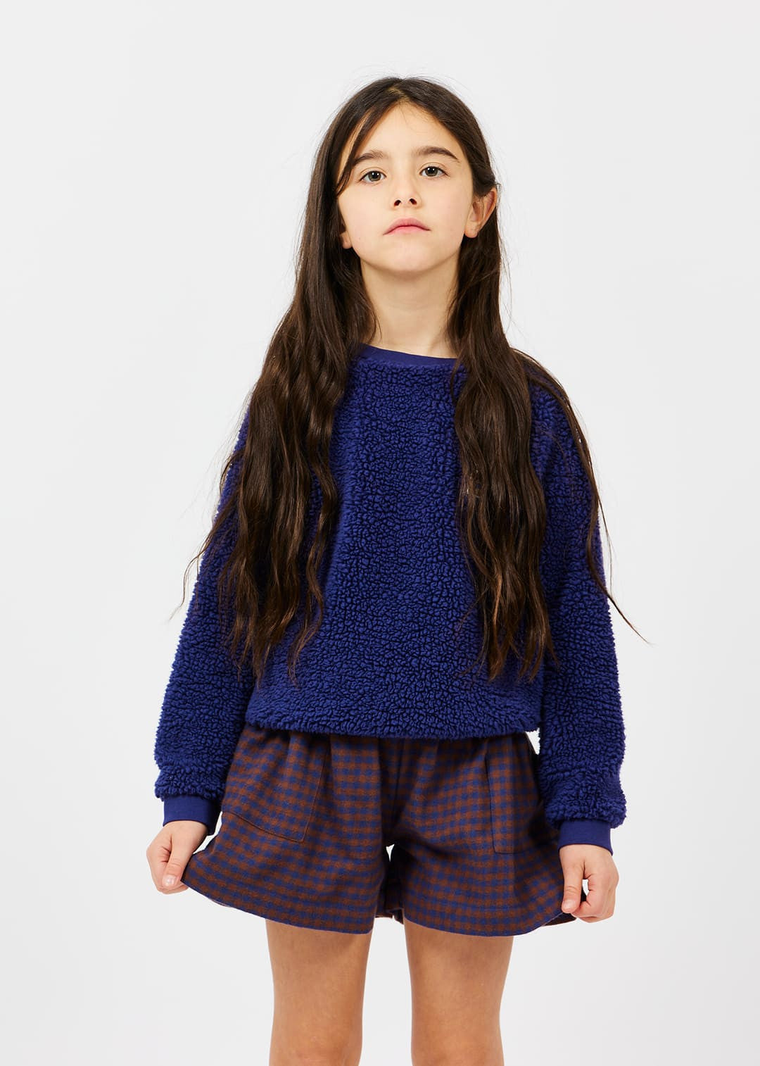 Vichy Shorts | Marron