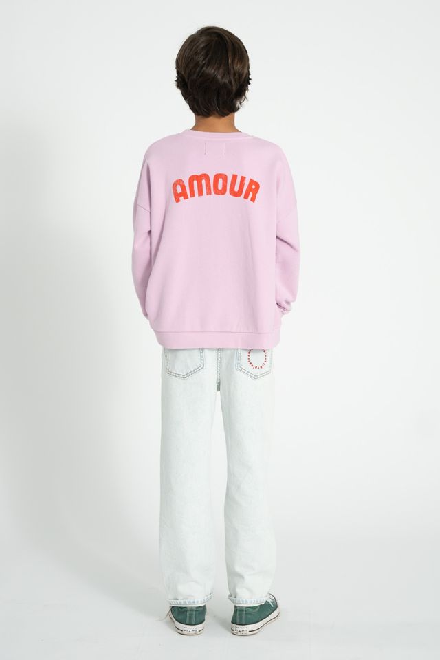 Unisex Trousers | Washed Light Blue Denim