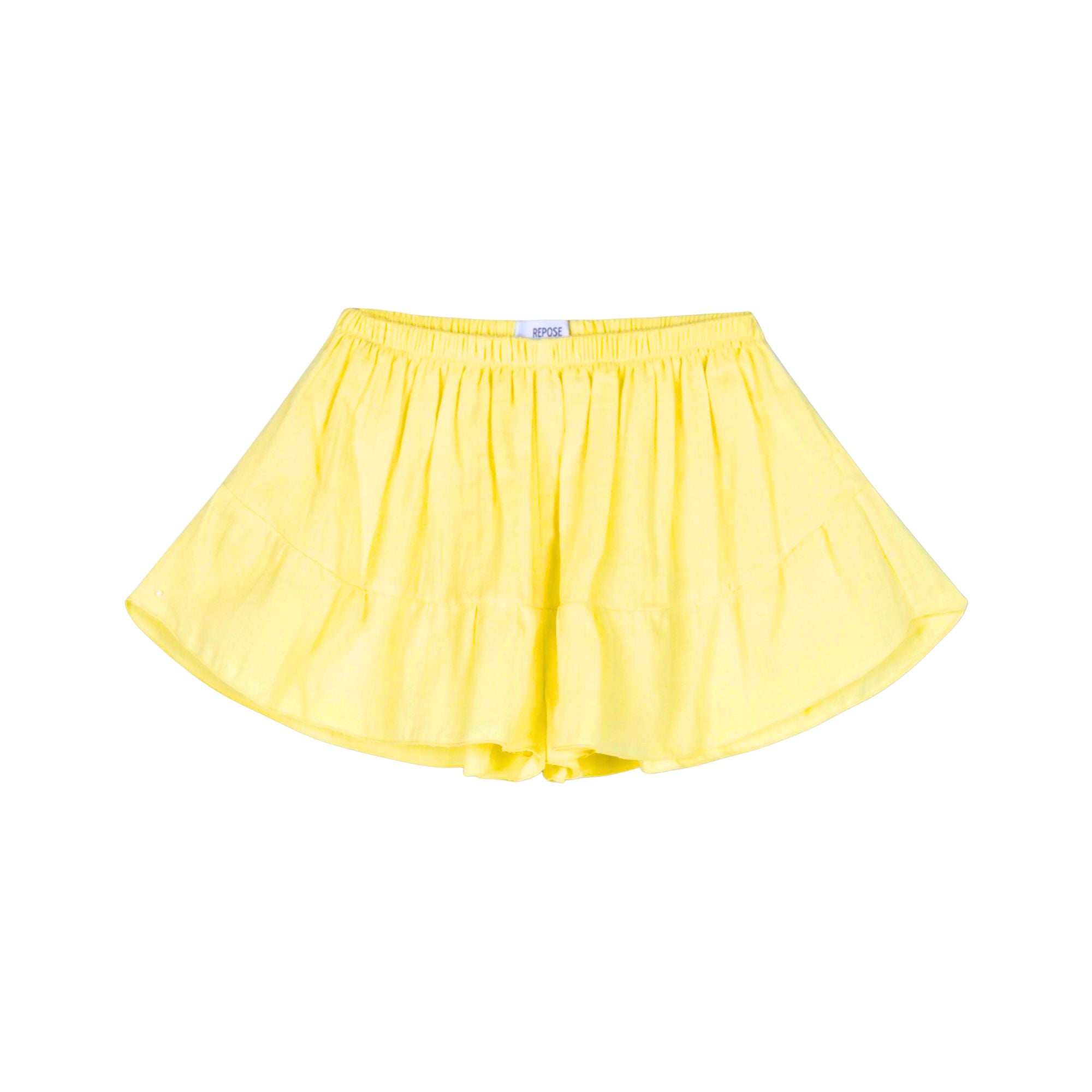 Skirt Short | Soft Yellow